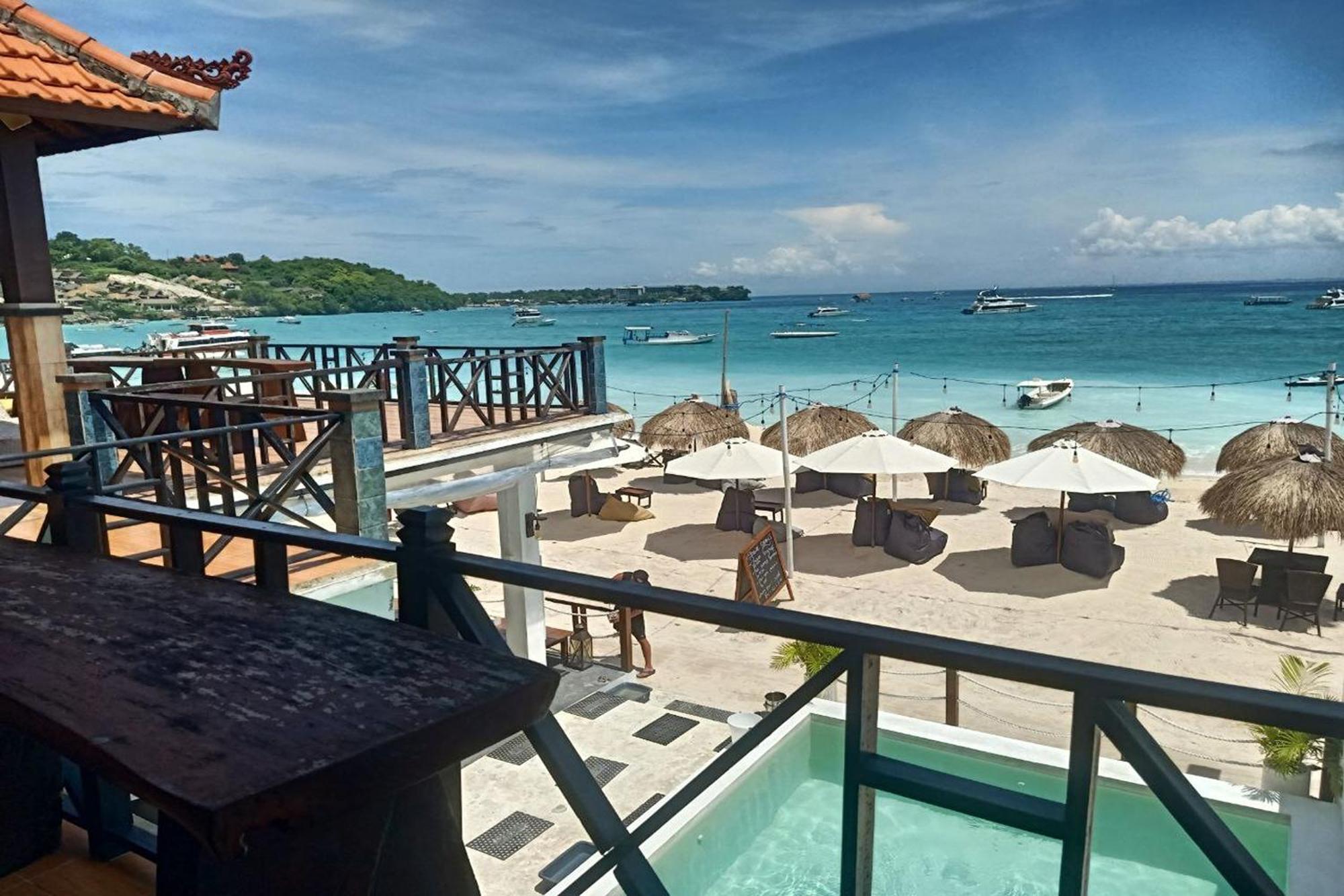 The Beach Huts Lembongan Exteriör bild